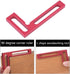 90 Degree Woodworking Right Angle Clamp, Tools Positioning Square, 10cm/3.9inch