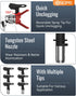 3600 Nozzle Airless Paint Sprayer Gun Kit, PSI High Airless Spray Gun Kit, Airless Paint Sprayer Hose, Extension Pole