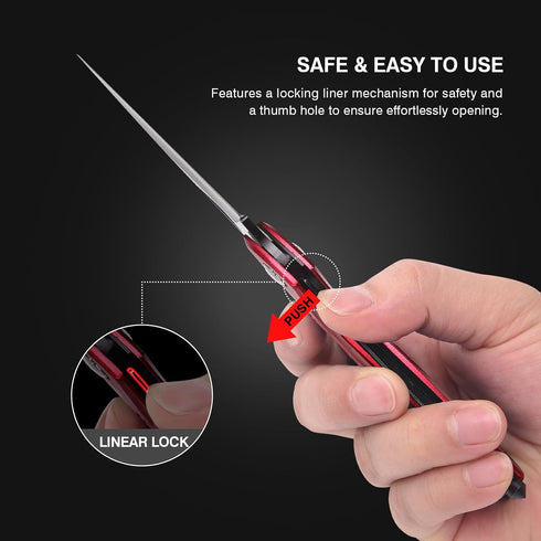 Multitool Knife - Red