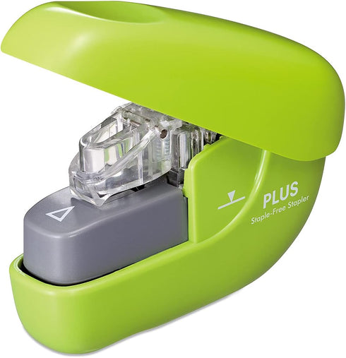 Plus SL-106NB 31-123 Stapler, Paper Clinch, Green