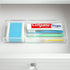 HIIMIEI 3 Section Acrylic Drawer Organizer Tray, Clear Makeup Tray for Office Shallow Drawer (11.8x4.3 inch)