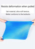 Mergct Upgraded Gel Cushion: Oversized, Thickened Honeycomb-Pattemed Silicone Pregnancy Chair Pad forOffice, Classroom