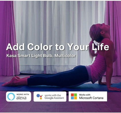 Bulbs, 1000 16M Dimmable Bulb, A19, 2.4GHz KL135 Kasa Smart Light Lumens High Brightness, Color Changing, Smart WiFi