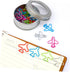 EXCEART 24pcs Paper Clip Paper Clip Decor Plane-shaped File Clamp Plane-shaped File Clip Office Supply Portable Paper Clip Portable Paper Clamp File Supply Set Airplane Metal by EXCEART