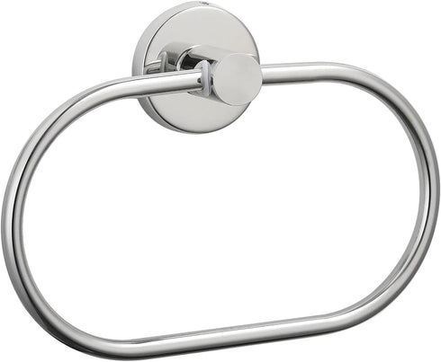 Towel Ring for Bathroom, Chrome Towel Bar Hangers Wall Mount, Stainless Steel Hand Towel Holder, Modern Round Towel