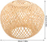 Vintage Bamboo Hanging Chandelier Lamp Shade