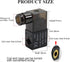 Fielect DC 24V Pneumatic Solenoid Valve Coil Electric Solenoid Air Valve Coil Solenoid Valve Replacement Parts, Solenoid Valve Plug Connector