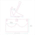 BRAINWAVZ Desktop Dual PC Mouse Stand Holder - Suitable for Gaming & Office Mice, Organize Your Work Space