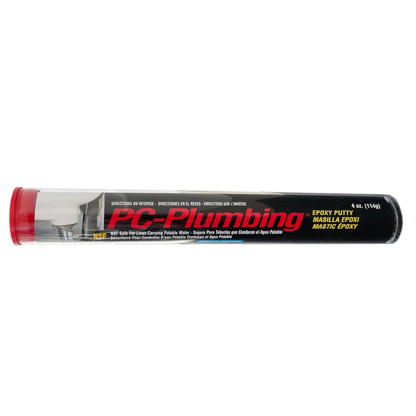 PC Products 45593 PC-Plumbing Epoxy Putty, 4oz Stick, Gray