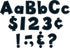 Teacher Created Resources Fun Font Letters, Black Stitch, 4" (TCR75150)