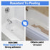 33oz Bathroom,Semi-Gloss,50-55sq.ft BEKOMN Tub Paint,Tub and Tile Refinishing Kit with Tools,Bathtub Paint White
