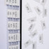 DiverseBee Laminated Planner, 24 Peel and Stick Tabs (12 Monthly, 4 Blank), Sand Color Dividers