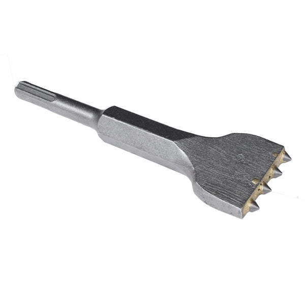 6 1/8 in. x 1 1/2 in. SDS Plus Mortar Raking Bit, Tile Thinset Removal Floor Scraper Bit for Rotary Hammer