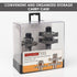 Set 1/2 Inch 7/32" 3/8" Pro Adjustable Tongue and Groove Router Bit Shank, T Shape Wood Milling Router Bit for Match