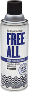 Free All Rust Eater Deep Penetrating Oil, 11 oz Aerosol Loosens Rusted