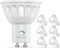 Dimmable GU10 LED Light Bulbs, 5000K Daylight MR16 Replacement, 5W 500LM, 6 Pack