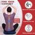 Tailbone Stuffed Donut Pillow Seat Cushion | for and Coccyx Pain, Hemorrhoids, Bed Sores, Pregnancy, Prostate, Surgery