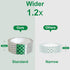 Double Sided Tape with Dispenser, Standard Width, 3/4 in x 300 in, 3-Pack, No Peel-Away Liner, Glufirm