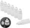 US 50pcs 10ml Empty Plastic Squeezable Dropper Bottles for Eye Liquid Sample