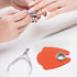 Ipetboom 3.34X2.83X0.47In Nail Art Light Blocking Plate Portable Curing Light Shield Eye Protection Removable Shade