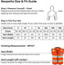 Reflective Safety Vest, Orange Mesh, High Visibility with Pockets and Zipper, Padded Neck, ANSI Class 2, Orange with