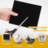 2 pcs Anti-Slip Pads, Silicone Rubber Plastic Pads 150x150mm, 3M Self-Stick Adhesive Non Slip Mats for Furniture