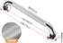 PAUANI 1/2 Rail(2PCS,30cm) Pcs Wall Mounted Grab Bar Rail - Anti-Slip Bathroom Shower Grab Bars Stainless Steel Safety