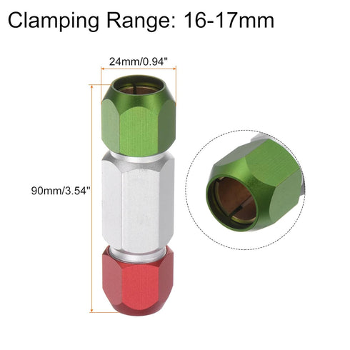 Aluminum Alloy Pin Gage Handle 16-17mm Clamping Range Go No Double End Gauge Handle Industrial Tools for Plug Gage