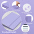 deli Portable Business Card Book Holder, Organizer for 180 Cards, Purple Name Card Holder