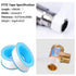 GCQ Teflon Tape, PTFE Thread Seal Tapes, 1/2 inch x 500 inch, 10 Pack, White