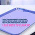 1000P LA MIERE Disposable Tray Liners, Dental Tray Covers for Size B, Medical Tray Paper, Single Use Paper Sheets