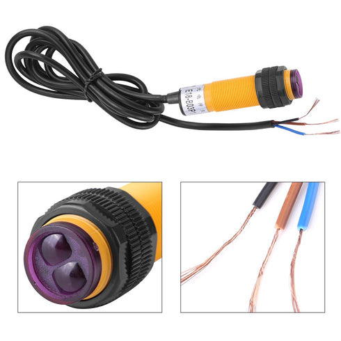 6-36V PNP IR Photoelectric Sensor Switch E18-B03P1, 3 Wire