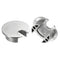 uxcell 2Pcs Cable Hole Cover 1-3/8"(35mm) Zinc Alloy Desk Cable Wire Cord Grommet Hole Cover for Office Computer Desk