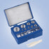 211.1g Weight Combination Set, 17Pcs 100g 50g 20g 10g 5g 2g 1g Precision Calibration Weight Set