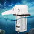 24V DC Peristaltic Liquid Pump Dosing Pump for Aquarium Lab Analytical, 10ml/min - 90ml/min (White)