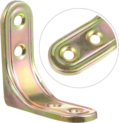 90 1.96X1.96X0.78 Inch 20 Pack PRETYZOOM Heavy Duty Corner Brace L Bracket Degree Right Angle Joint Fastener for Wood