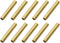 uxcell Brass Round Tube, 5mm OD, 0.5mm Wall Thickness, 30mm Length Seamless Pipe Tubing for DIY Crafts, 10 Pcs