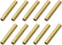 uxcell Brass Round Tube, 5mm OD, 0.5mm Wall Thickness, 30mm Length Seamless Pipe Tubing for DIY Crafts, 10 Pcs