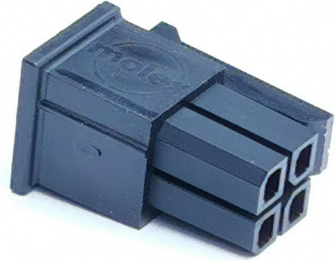4 Pin Connector Kit - 3mm Pitch with Pins, fits for Molex (Pack of 4)
