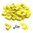 DZS Elec 30pcs A.W.G. 12-10 24A Fully Insulated Female Spade Wire Connector Quick Disconnects