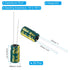 PATIKIL 25V 100uF Electrolytic Capacitors, 20Pcs 6x12mm Aluminum High Frequency Capacitors