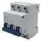 40 Amp Three-Pole Circuit Breaker Switch, Din Rail Mounted for Household Appliance Circuit Security Protection