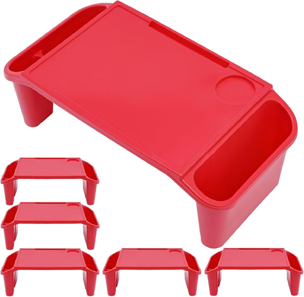 6Pcs Kids Lap Desk Tray, Portable Activity Table, Portable Lap Bed Table