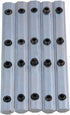 4-Pack 2020 Series Aluminum Profile Straight Line Connector, 3.9 Inch Bracket Fastener with M5 Screw