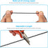 Set 4pcs 3mm 12 inches 2Pcs 36 inches 8Pcs Ceiling Fan Pull Chain Diameter Beaded Ball Pendant Decorative Extension