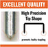 MAX 1/4-Inch Staples for HD-3DF Stapler, 1,000 Staples Per Box (3-1M)