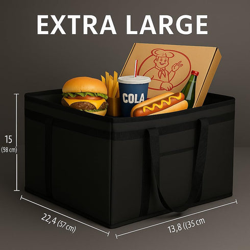 22x14x13 musbus Insulated Food Delivery Bag Cooler Bags Keep Food Warm Catering Therma for doordash Catering cooler