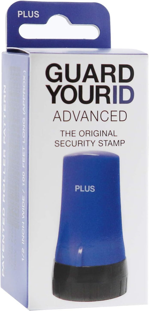 Guard Your ID Confidential Security Roller Set Advanced 2.0 for Identity Theft Protection (Regular 3-Pack, Blue)