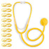 PrimaCare DS-9294 Disposable Stethoscope with Sound Sensitive Chestpiece and 22" PVC Tubing,