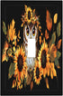 haigof Brown Owl Sunflowers Light Switch Cover Wall Plate 1 Gang Single Plates